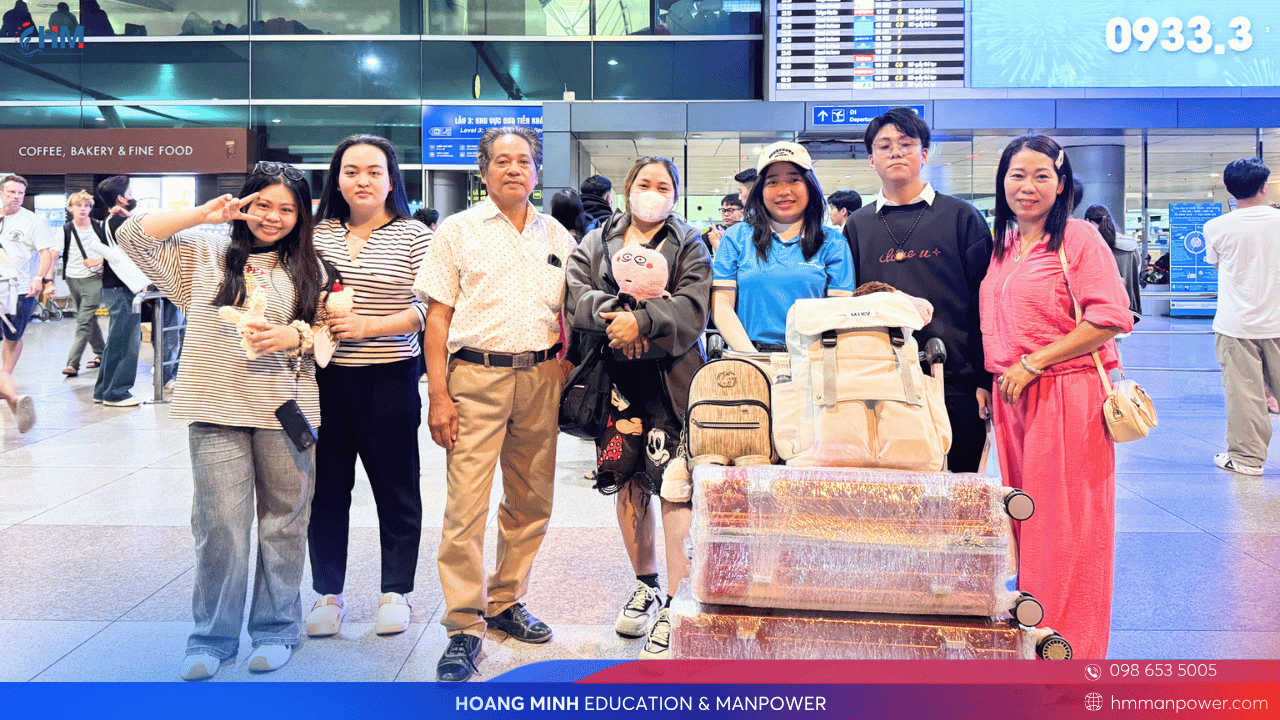 Hoàng Minh tiễn học viên xuất cảnh sang Nhật Bản_ Khởi đầu hành trình mới trong ngành hộ lý