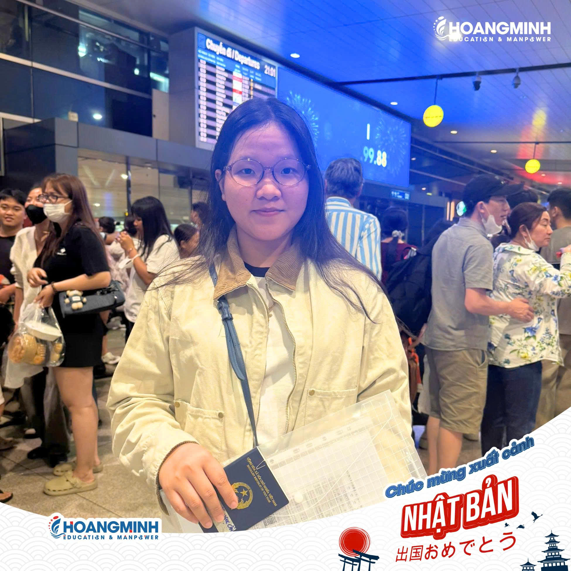 NGỌC CẨM XUẤT CẢNH DU HỌC NHẬT BẢN 1