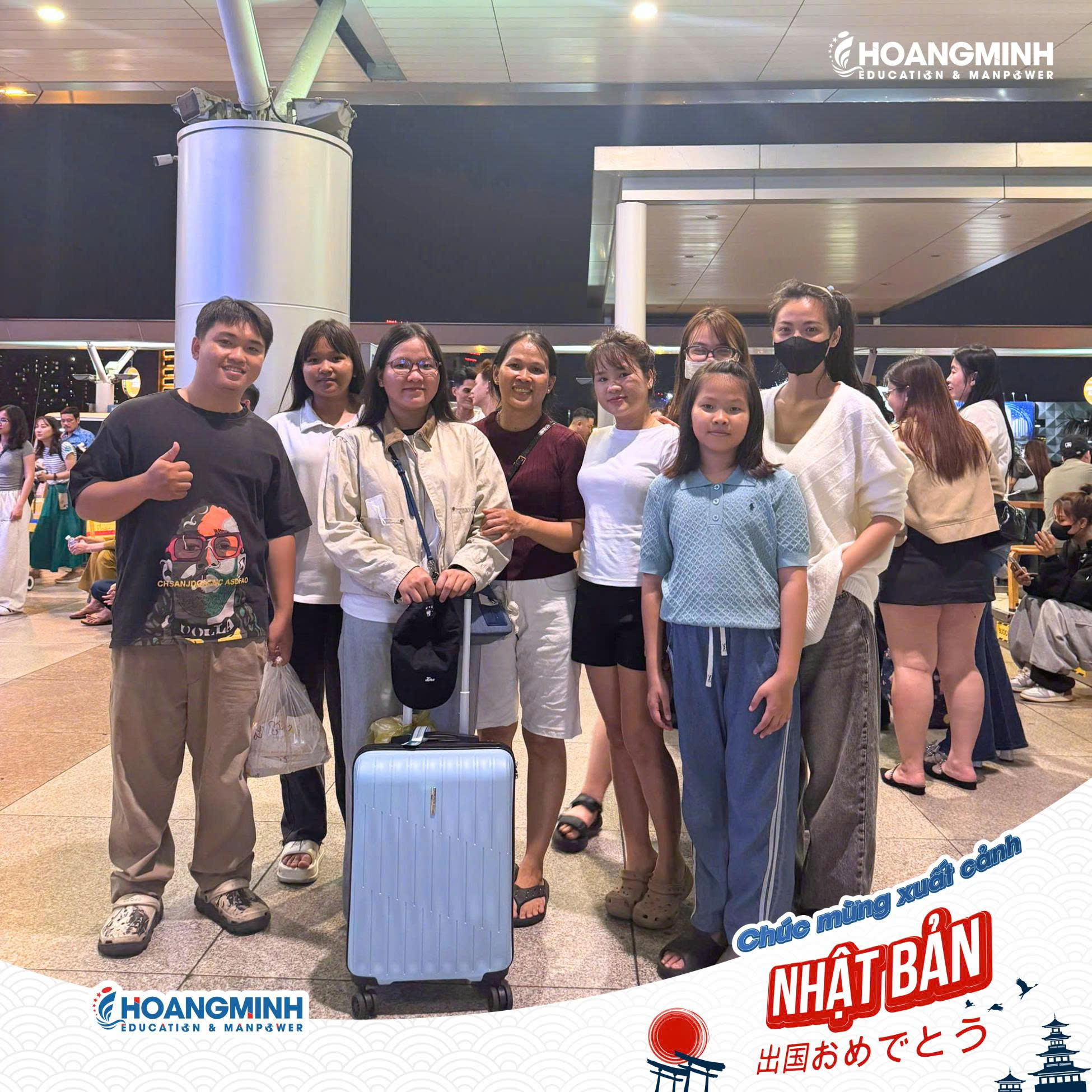 NGỌC CẨM XUẤT CẢNH DU HỌC NHẬT BẢN 2