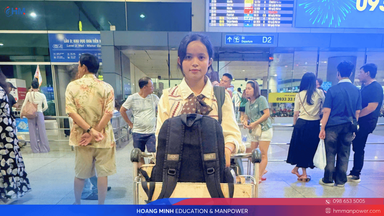 Thêm học viên Hoàng Minh chính thức xuất cảnh sang Nhật Bản theo lộ trình ngành Điều dưỡng