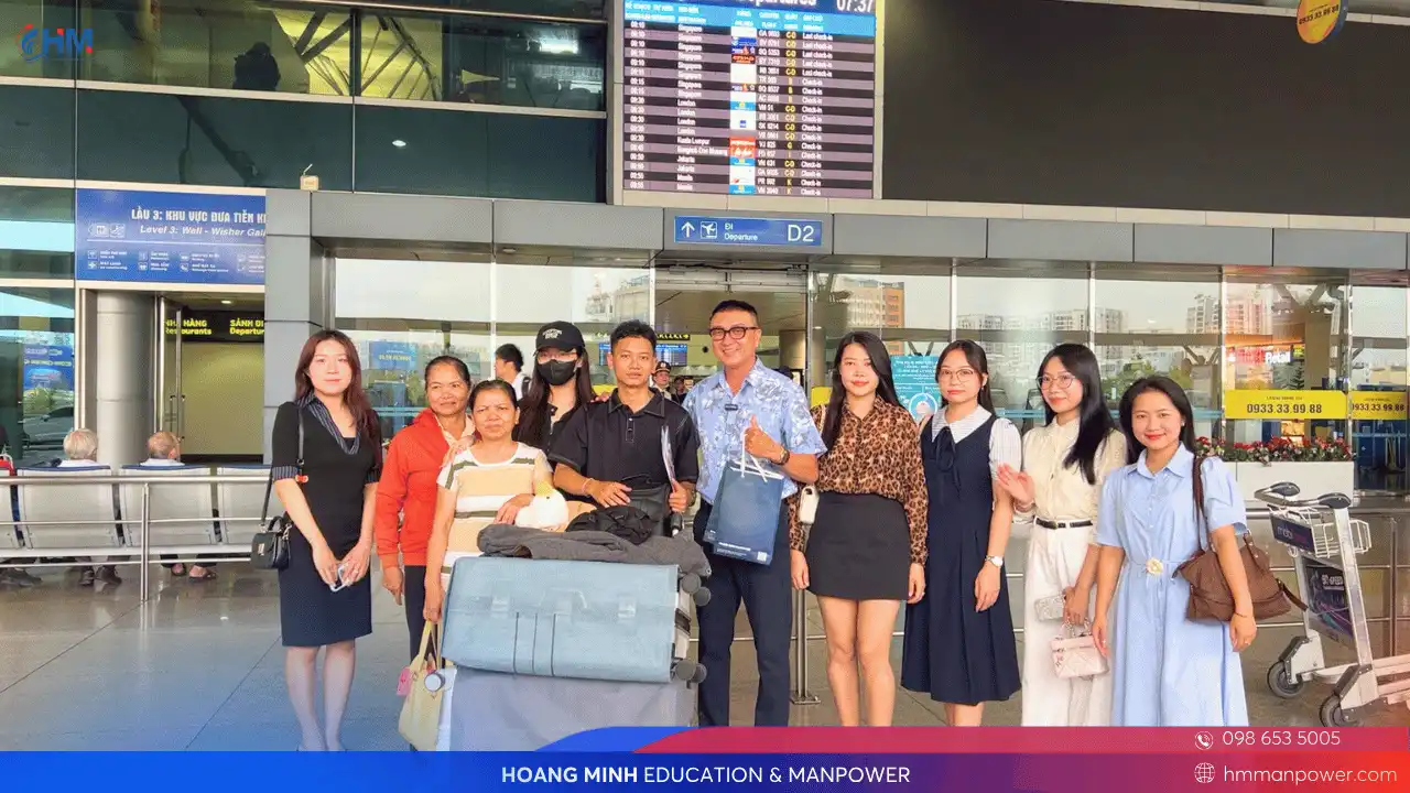 Nguyễn Việt Anh xuất cảnh sang Úc làm việc theo diện Visa SID 482 ngành Sơn