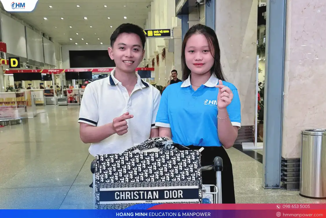 Xuất cảnh sang Nhật Bản: Bích Duyên bắt đầu hành trình học tập và thực tập mới