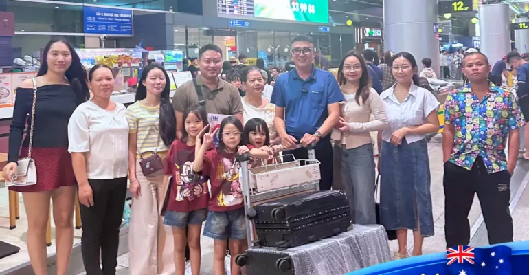 TIN XUẤT CẢNH: ANH KIỀU NGỌC THIỆN CHÍNH THỨC LÊN ĐƯỜNG SANG ÚC THEO DIỆN VISA 482