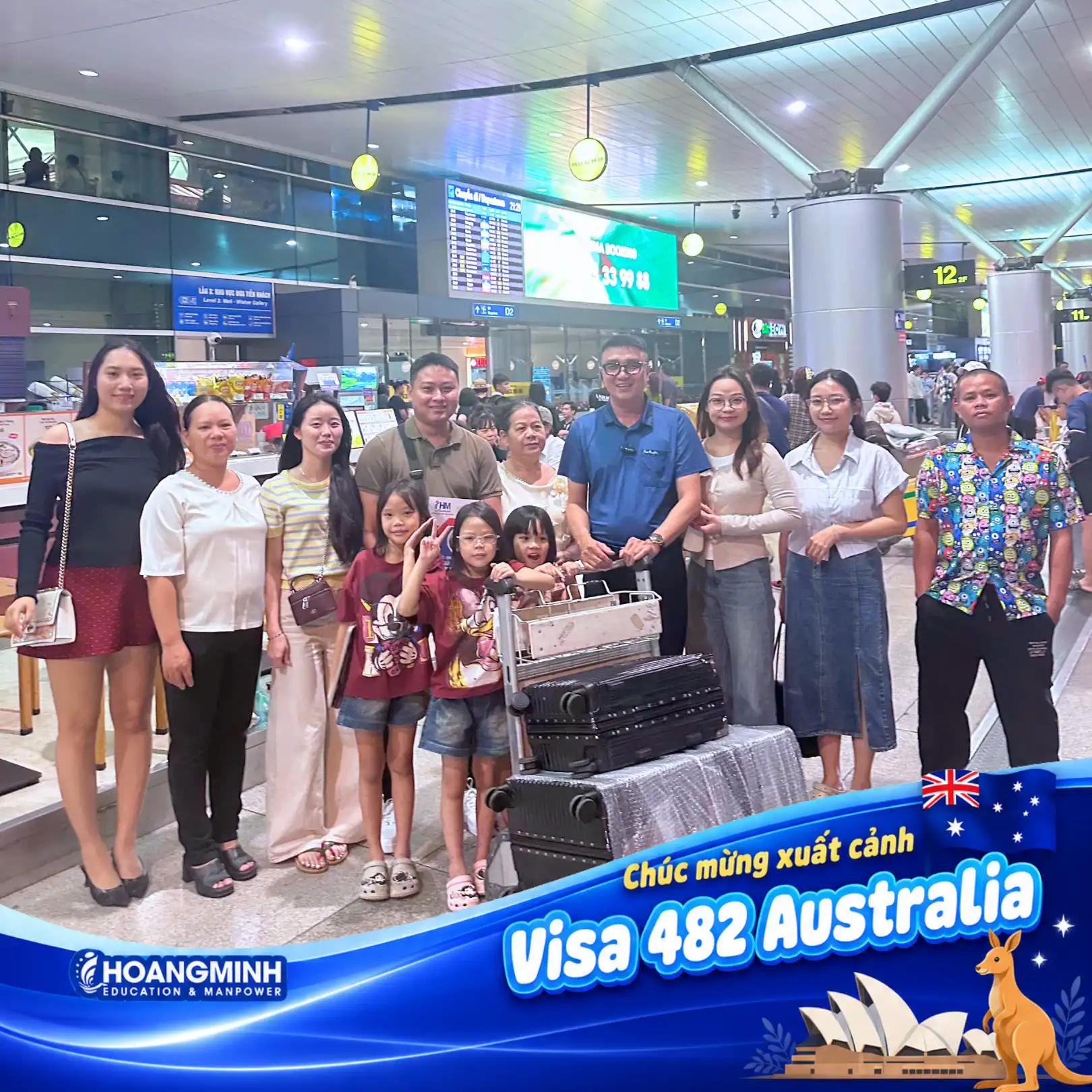 TIN XUẤT CẢNH: ANH KIỀU NGỌC THIỆN CHÍNH THỨC LÊN ĐƯỜNG SANG ÚC THEO DIỆN VISA 482