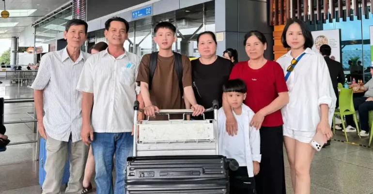 Dương Quốc Duy Chính Thức Lên Đường Sang Đài Loan Hệ 1+4 Tại Trường Tịnh Nghi